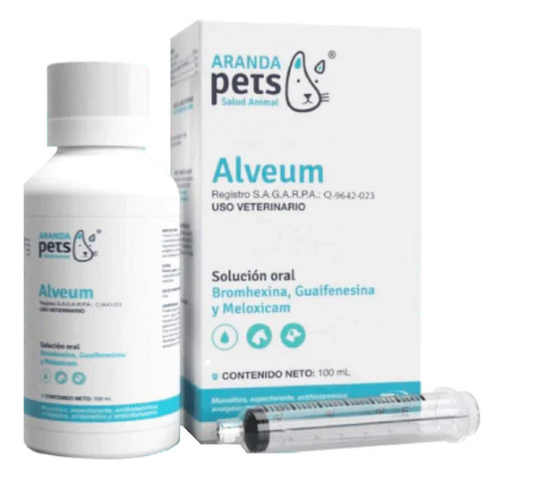 Jarabe para la Tos Alveum 100 Ml - Aranda Jarabe para la Tos Alveum 100 Ml - Aranda